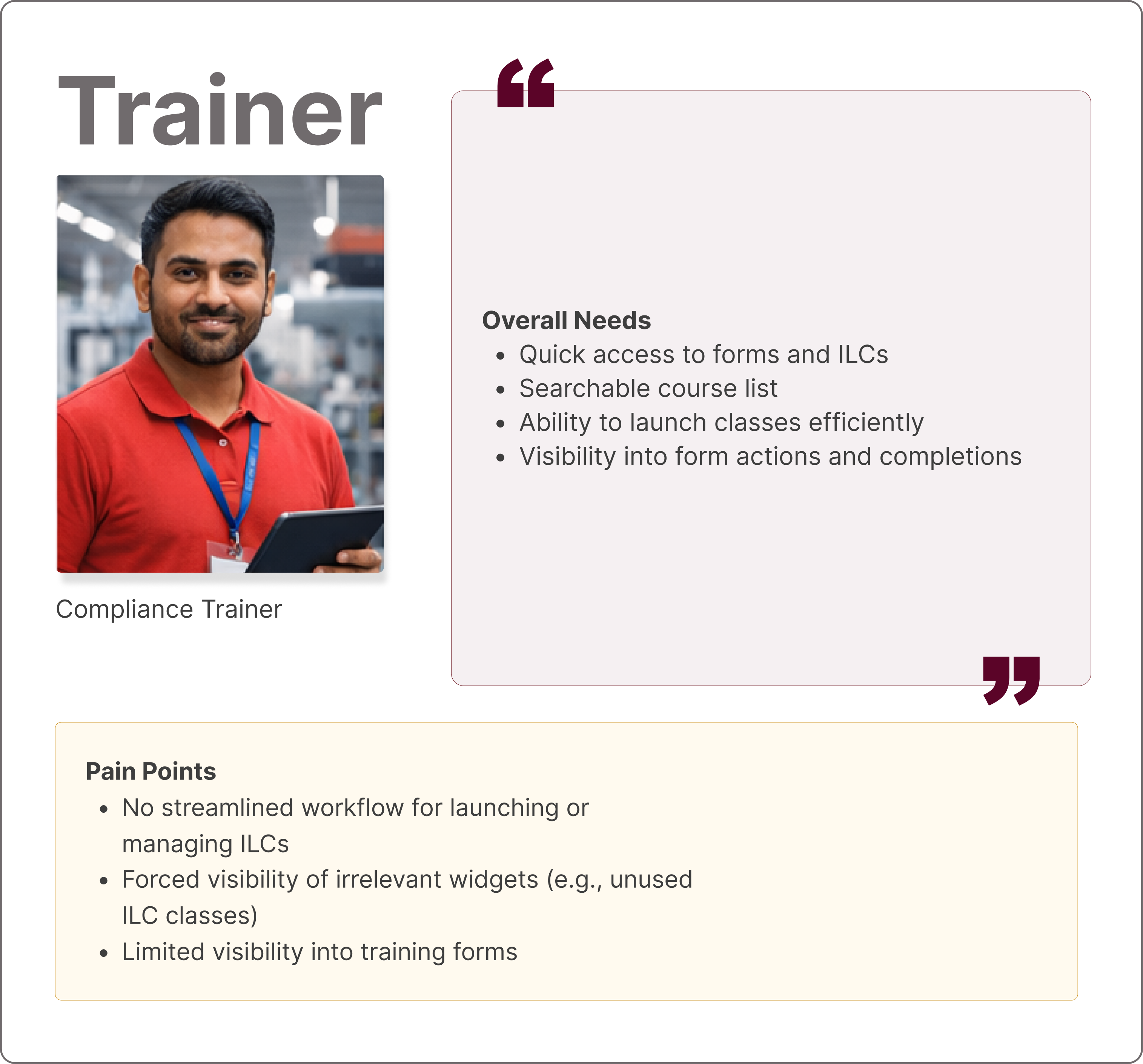 Trainer